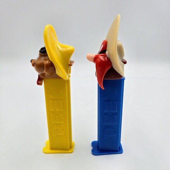 Looney Tunes Yosemite Sam And Speedy Gonzales Pez Dispensers Made In Slovenia - Picture 3 of 14